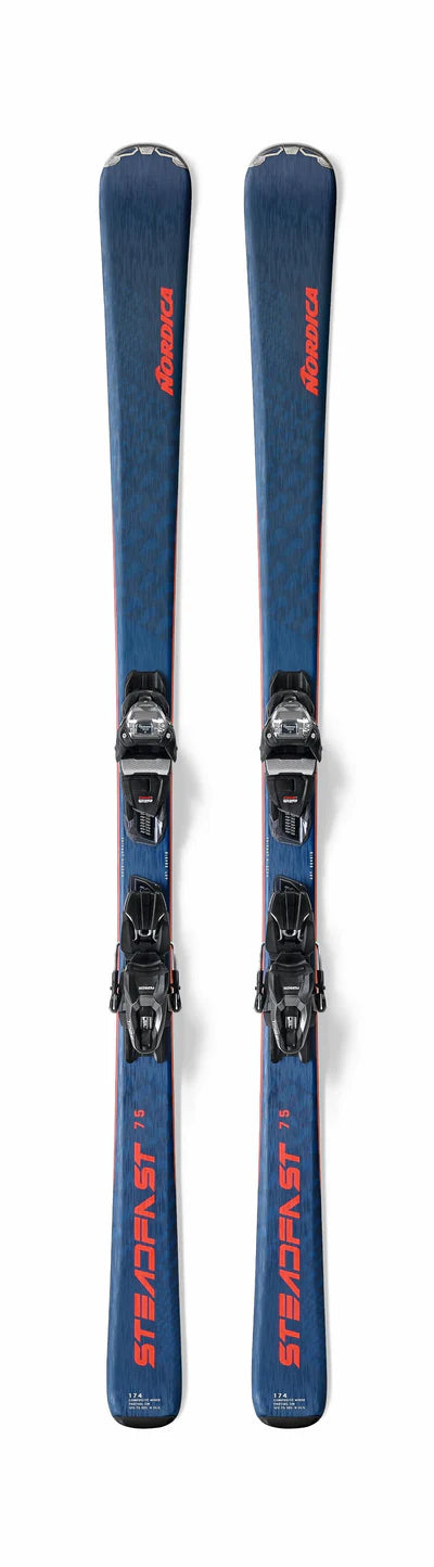 Nordica Men's Steadfast 75 CA FDT Skis with TP2 Bindings 2025