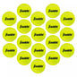 Franklin Sports Practice Pressureless Low Bounce Tennis Balls 18-Ball Bulk Pack with Carry Bag