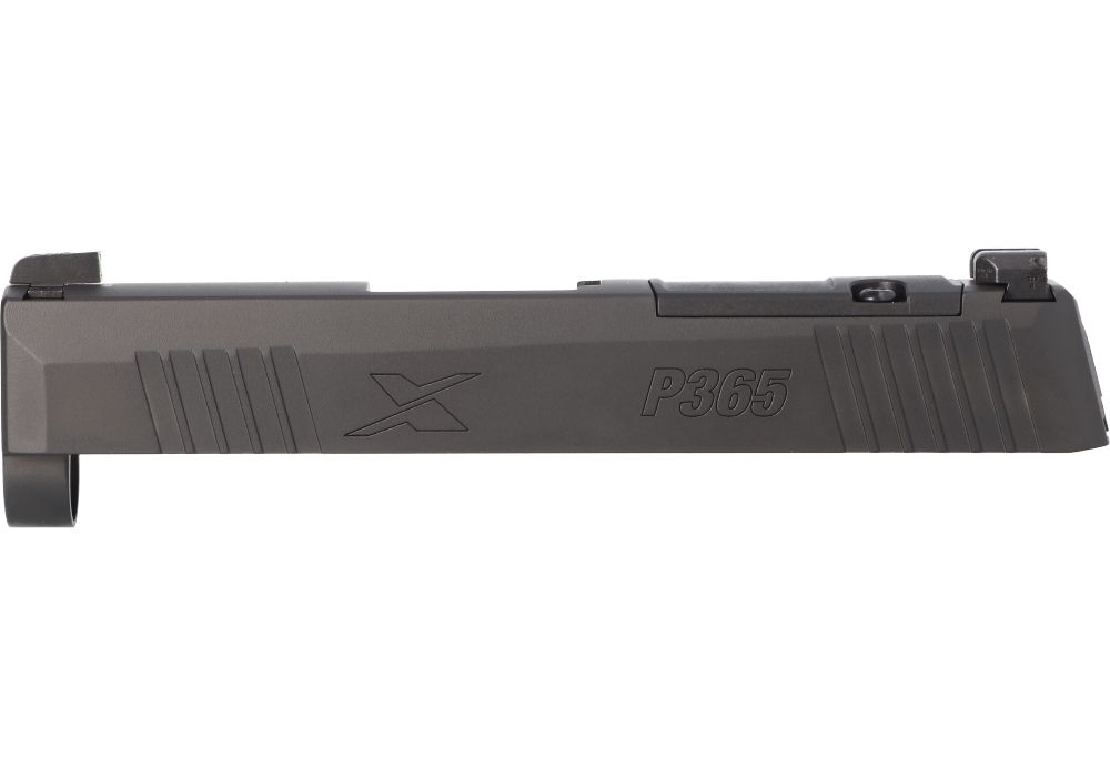 P365X 9MM 3.1" SLIDE ASSEMBLY, OPTIC READY, BLACK