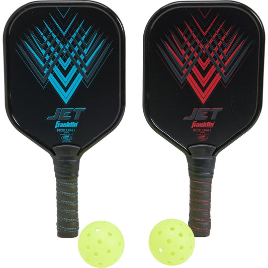 Franklin Sports Aluminum Jet Pickleball Set - 2 Players